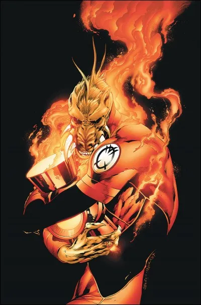 Quelle est l'alimentation de l'anneau de Larfleeze ?