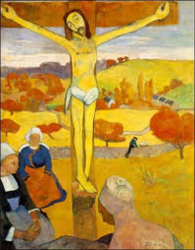 Qui a peint "Le Christ jaune" en 1889 ?