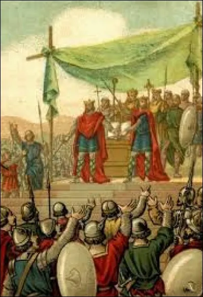 En quelle année a eu lieu le traité de Verdun ?