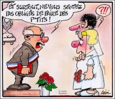 Le mariage est légal même si l'un des deux époux est ivre.