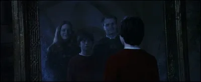 Quelle phrase est inscrite au-dessus du miroir du Riséd ?