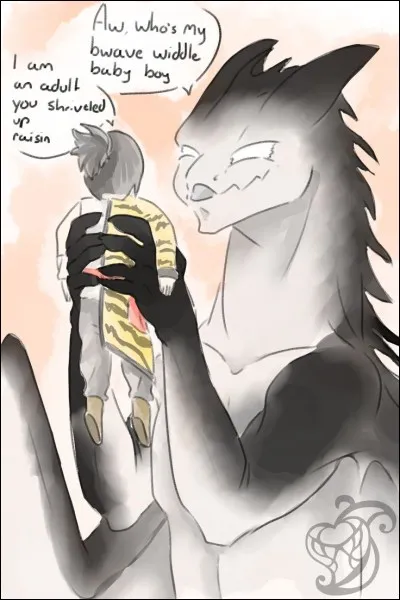 Comment le père (dragon) de Rog s'appelle-t-il ?