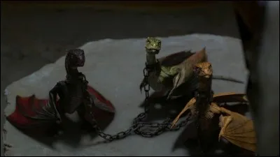Quels sont les noms des 3 dragons de la Khaleesi ?