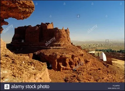 C'est le simoun, un vent brutal et violent, qui s'empare à présent de notre plume, en bas, tous fuient devant un mur de sable, il ne faudra à notre plume que quelques heures pour survoler le plateau aride du Tademaït !