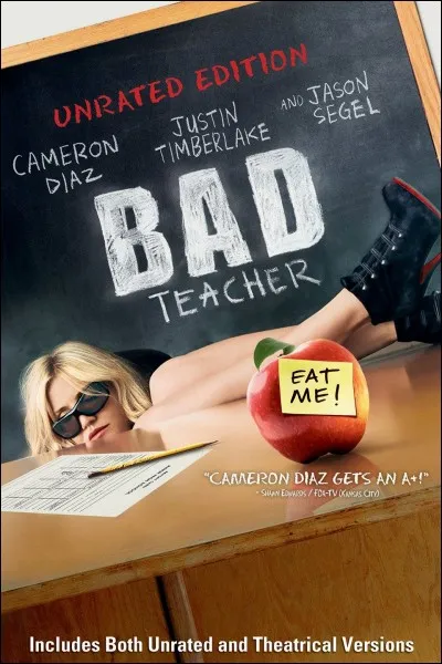 Comment se nomme la version québécoise du film "Bad Teacher" ?