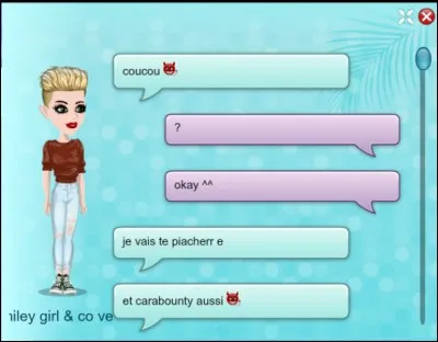 Peux-tu donner ton mot de passe pour qu'une personne te mette VIP ?