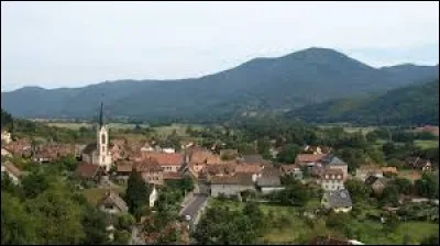 Commue Haut-Rhinoise, Gunsbach se situe dans l'ancienne région ...