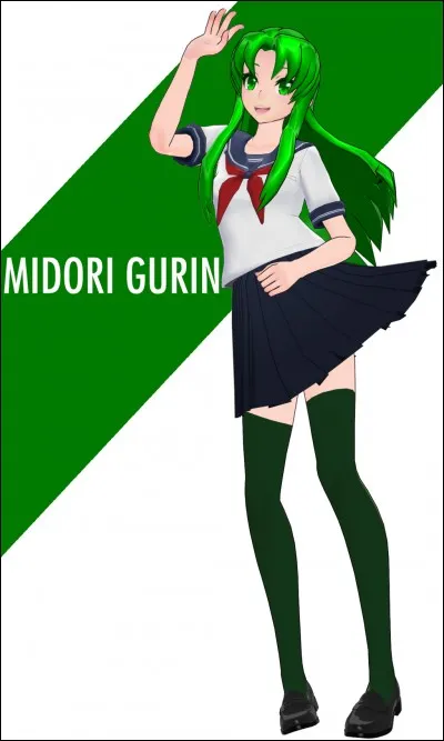Midori passe son temps...