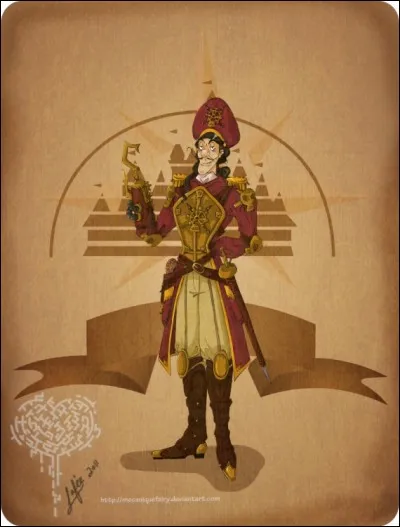 Évidemment, vous avez reconnu le Capitaine Crochet. Tout le monde a une peur bleue. Pour lui, ce sont les...