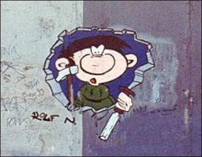 Peut-on voir André Franquin sur le mur de Berlin ?