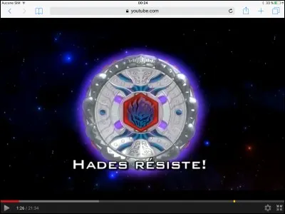 Comment s'appelle la toupie de Pluto ?