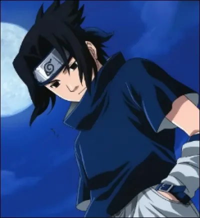 Pendant le développement de Sasuke, Kishimoto avait l'habitude de le dessiner avec un accessoire particulier qu'il a part la suite viré, qu'est-ce que c'était ?