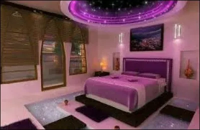 Si vous allez dans les Alpes, demandez à ce cellèbre hôtelier de vous montrez les chambres mauves de ses vastes chalets.