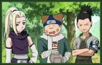 Quel est le numéro de l'équipe d'Ino, Choji et Shikamaru ?