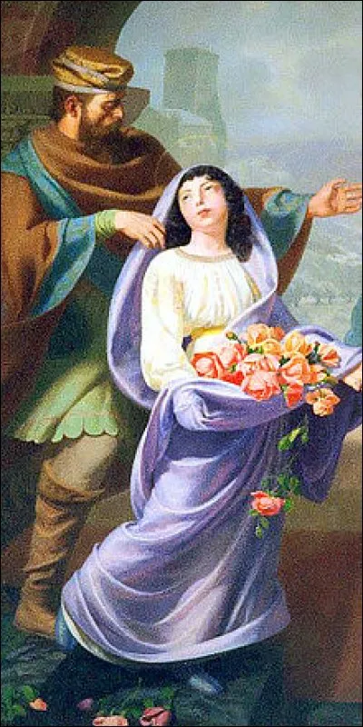 Roseline, prénom apparu au XIIe siècle est peut-être né de la fusion de Rose et de Line.