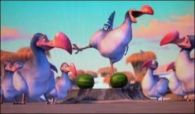 Quels sont ces oiseaux présents dans "L'Âge de glace" ?