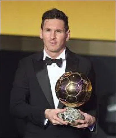 Combien Lionel Messi a-t-il gagné de Ballons d'or de suite ?