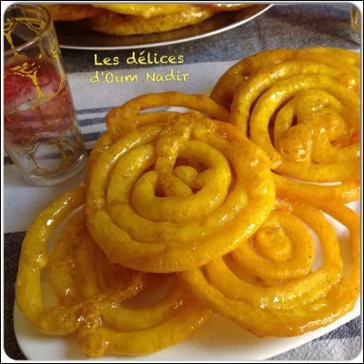 Que veut dire أنا أحب zlabia ou « 'ana 'uhibb zlabia » ?