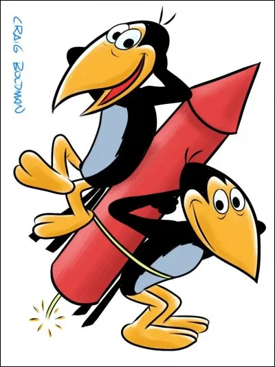 Heckle et Jeckle sont deux :