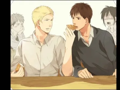 Comment Reiner et Bertolt se cachent-ils à Shiganshina, lors de l'opération de reconquête du mur Maria ?