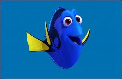 Quel est le nom du poisson bleu du film "Nemo" ?
