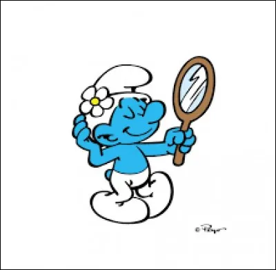 L'un des Schtroumpf adore son propre reflet. Comment se nomme-il ?