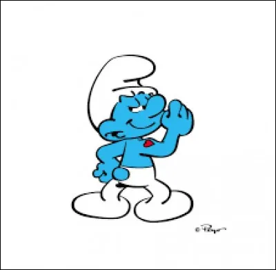 Quel Schtroumpf a un tatouage en forme de cur sur le biceps ?