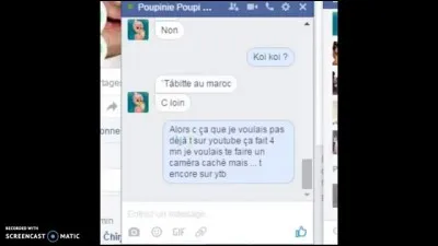 POUPINIE a-t-elle Facebook ?