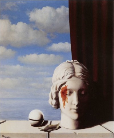 Ceci est "La mémoire" de René Magritte :