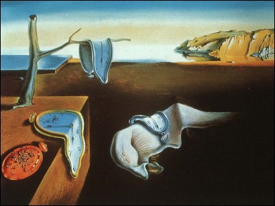 Persistance de la mémoire est une toile de Salvador Dali :