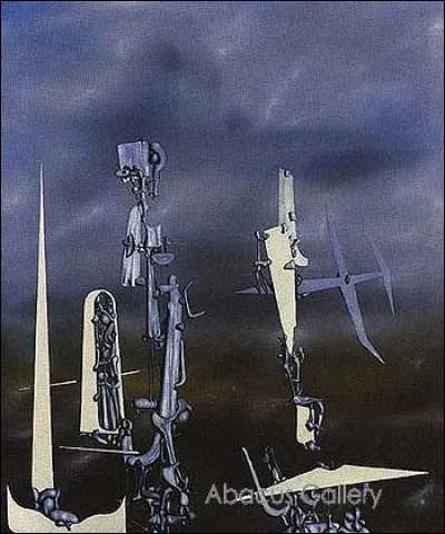 La toile "Les invisibles" est de Dali :