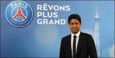 En quelle année Nasser Al Khelaifi est-il devenu le président ?