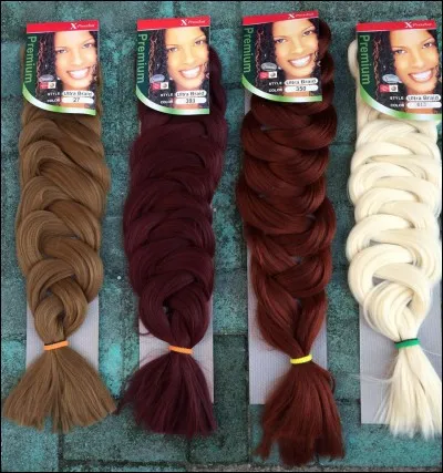 Quelle est la couleur de braids (tresses) qu'elle n'a jamais faite ?