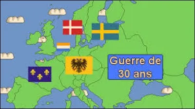 La guerre de Trente Ans est une série de conflits qui a eu lieu ...