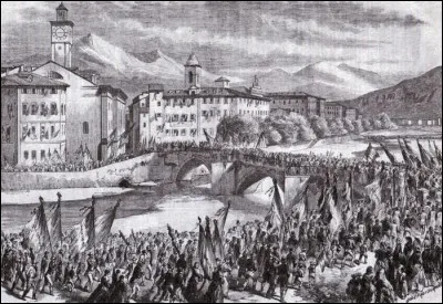 Ce 24 mars, Nice et la Savoie sont rattachées à la France. En quelle année était-ce ?