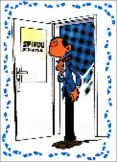 Qu'est-ce que les lecteurs ont vu de Lagaffe lors de sa première apparition ?