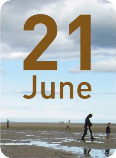 Il est marqué par le soleil.