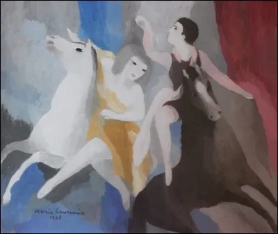 Qui a peint "Femmes du cirque" ?