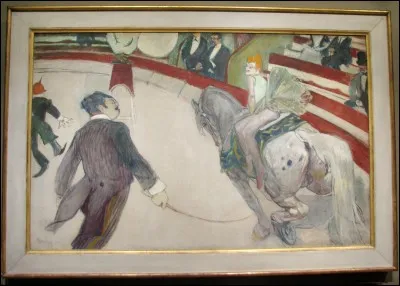 Qui a peint "Le cirque Fernando" ?