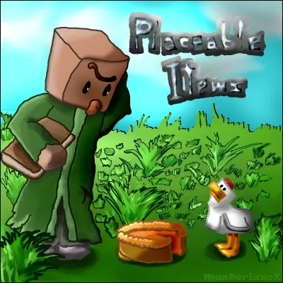 Dans "Placeable Items", lequel de ces objets peut-on poser ?