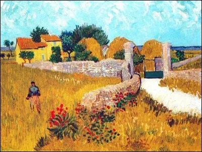 Ce tableau de van Gogh repr&eacute;sente "un mas de Provence" ;