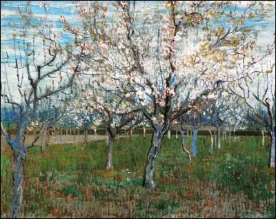 Le verger rose est une toile de van Gogh :