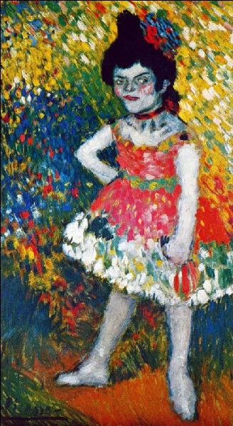 C'est Picasso qui a représenté "La danseuse naine" :