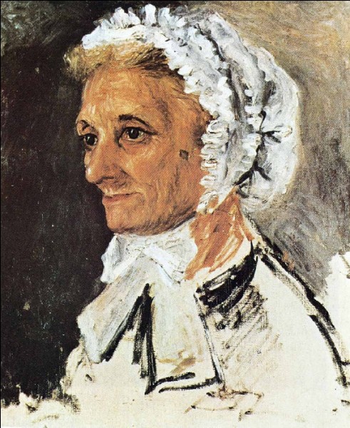 Sur cette toile, Picasso a fait un portrait de sa mère :