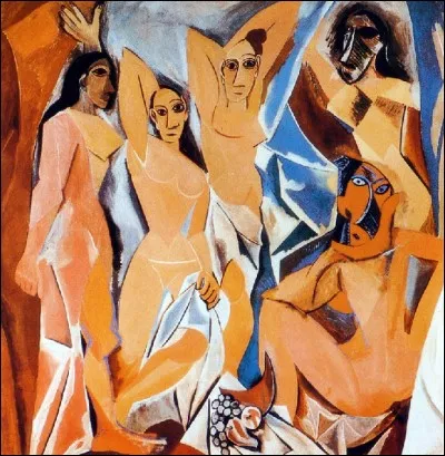 Cette toile de Pablo Picasso représente "Les demoiselles d'Arcachon" :