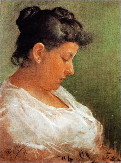Sur ce tableau Picasso a représenté sa mère :