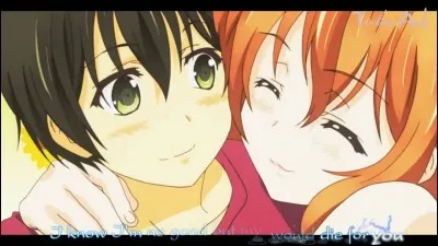 Dans "Golden time", de quoi est frappé Banri Tada ?