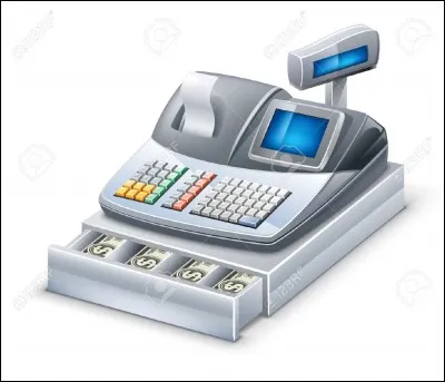 Dans un magasin, quelqu'un a oublié un achat (après l'avoir payé)...