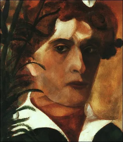 Ceci est un autoportrait de Chagall :