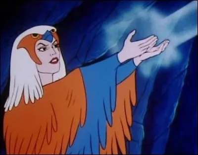 Dans quel dessin anim&eacute; voit-on la sorci&egrave;re faucon, la gardienne mystique du Ch&acirc;teau des ombres ?